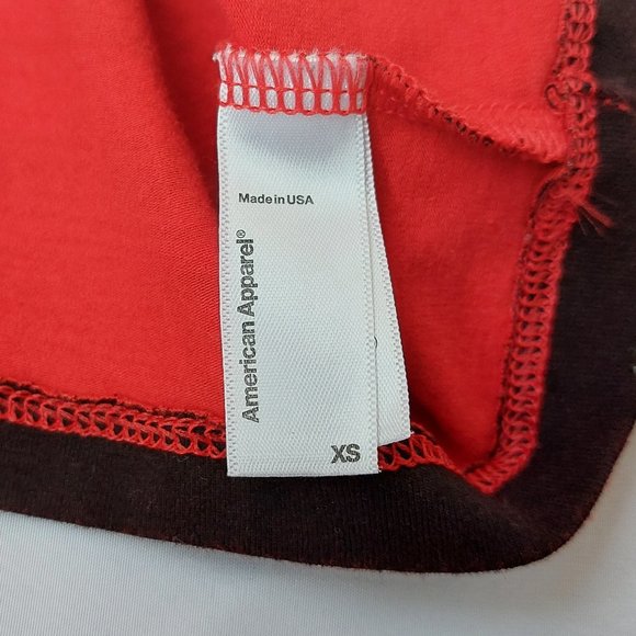 American Apparel Tribal Print Crop Top - Picture 3 of 3